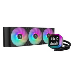 DeepCool R-LP360-BKMSNC-G-1 système de refroidissement d'ordinateur Boitier PC, Processeur Refroidisseur de liquide tout-en-un 12 cm Noir 1 pièce(s) DeepCool R-LP360-BKMSNC-G-1 système de refroidissement d'ordinateur Boitier PC, Processeur Refroidisseur de liquide tout-en-un 12 cm Noir 1 pièce(s)