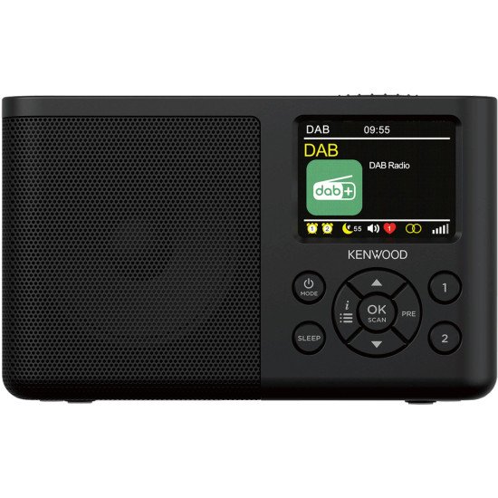 Kenwood CR-M33DAB Portable Numérique Noir