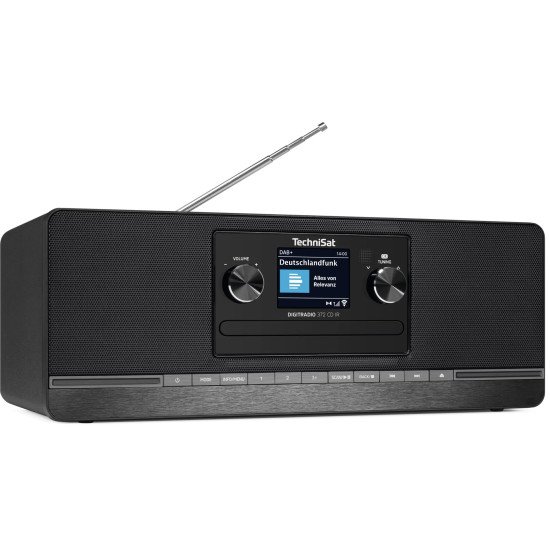 TechniSat DIGITRADIO 372 CD IR Internet Analogique et numérique Noir
