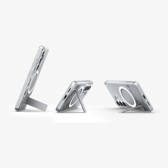 Spigen Ultra Hybrid S (Mag Fit) coque de protection pour téléphones portables 17 cm (6.7") Housse Transparent, Blanc