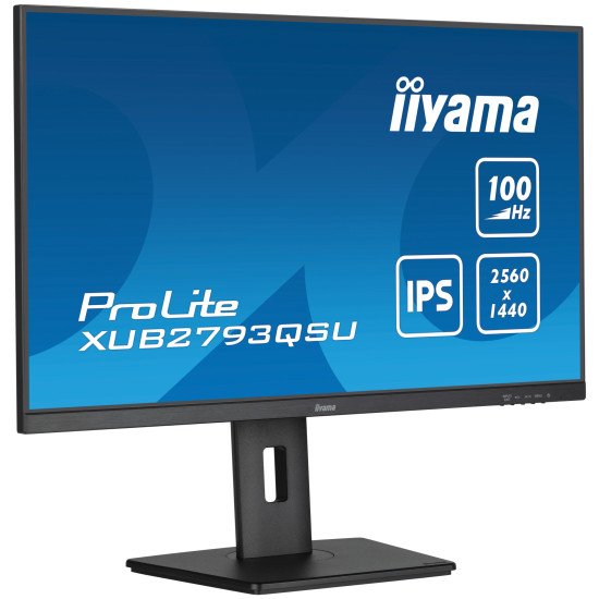 iiyama ProLite XUB2793QSU-B6 LED display 68,6 cm (27") 2560 x 1440 pixels Quad HD Noir
