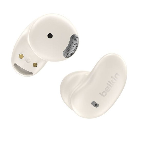 Belkin SoundForm Anywhere Casque Avec fil &sans fil Ecouteurs Appels/Musique USB Type-C Bluetooth Blanc