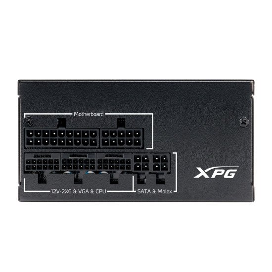 XPG PYMCORE 750w SFX GOLD unité d'alimentation d'énergie 24-pin ATX ATX Noir XPG PYMCORE 750w SFX GOLD unité d'alimentation d'énergie 24-pin ATX ATX Noir