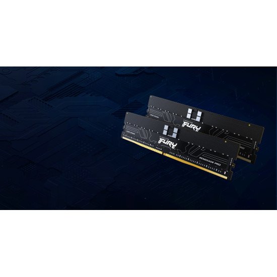Kingston Technology FURY 32 Go 6400 MT/s DDR5 ECC Reg CL32 DIMM Renegade Pro XMP