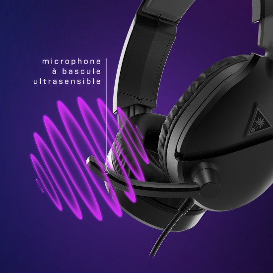 Turtle Beach Casque gaming multiplateforme Recon 70 - PS5, PS4, PC, Switch, et appareils mobiles avec prise 3,5 mm - microphone à bascule, écouteurs de 40 mm Turtle Beach Casque gaming multiplateforme Recon 70 - PS5, PS4, PC, Switch, et appareils mobiles avec prise 3,5 mm - microphone à bascule, écouteurs de 40 mm