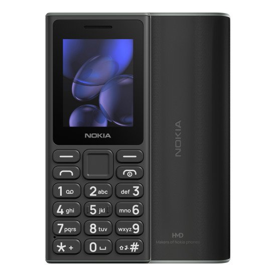 Nokia 105 (2024) 5,08 cm (2") 77,5 g Noir Téléphone numérique
