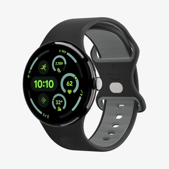 Spigen Nano Pop Bande Noir Silicone