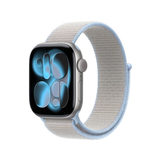 Apple MHYQ4ZM/A accessoire intelligent à porter sur soi Bande Gris Polyester recyclé, Nylon recyclé, Recycled spandex