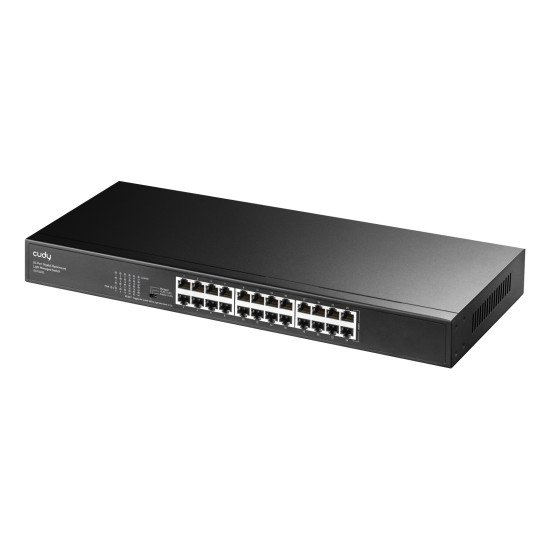 Cudy GS1024E commutateur réseau Géré Gigabit Ethernet (10/100/1000) Noir