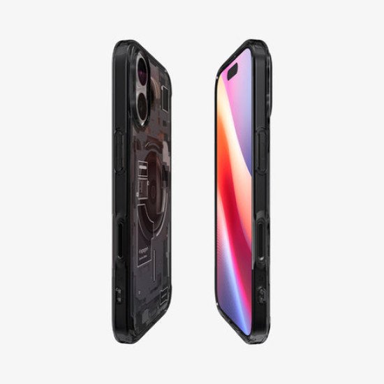 Spigen ACS10089 coque de protection pour téléphones portables 16 cm (6.3") Housse Noir, Transparent