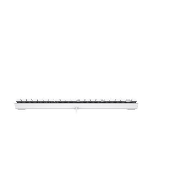 CHERRY KC 200 MX clavier Universel USB QWERTY Anglais Argent, Blanc