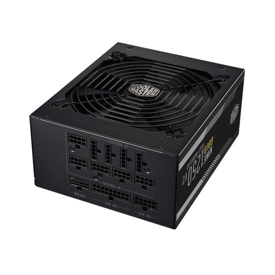 Cooler Master MWE Gold 1250 V2 ATX 3.1 unité d'alimentation d'énergie 1250 W 24-pin ATX Noir Cooler Master MWE Gold 1250 V2 ATX 3.1 unité d'alimentation d'énergie 1250 W 24-pin ATX Noir