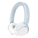 Philips TAK2000BL/00 casque Avec fil Arceau Appel/Musique/TV Bleu