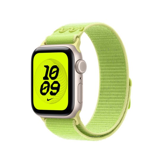 Apple Nike Sport Loop Bande Vert Nylon, Polyester recyclé, Spandex Apple Nike Sport Loop Bande Vert Nylon, Polyester recyclé, Spandex