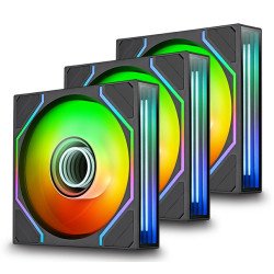 Thermaltake SWAFAN 140 EX INFINITY Boitier PC Ventilateur 14 cm Noir 3 pièce(s)