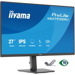 iiyama ProLite XB2793QSU-B1 écran PC 68,6 cm (27") 2560 x 1440 pixels Quad HD LED Noir