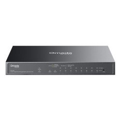 TP-Link Omada ES210GP commutateur réseau Géré L2 Gigabit Ethernet (10/100/1000) Connexion Ethernet POE DIN rail Noir