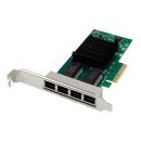 Digitus Carte d'interface réseau Intel I350 pour serveur 4 ports RJ45 Digitus Carte d'interface réseau Intel I350 pour serveur 4 ports RJ45