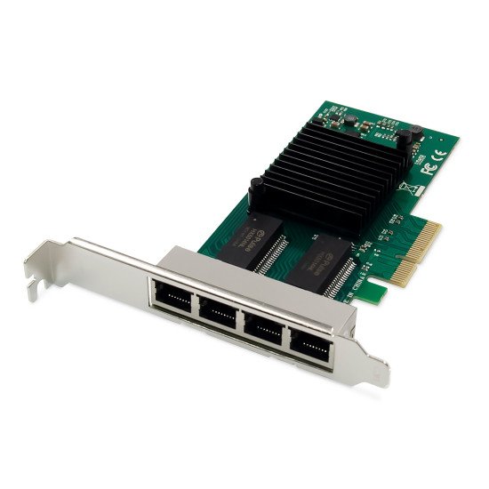 Digitus Carte d'interface réseau Intel I350 pour serveur 4 ports RJ45