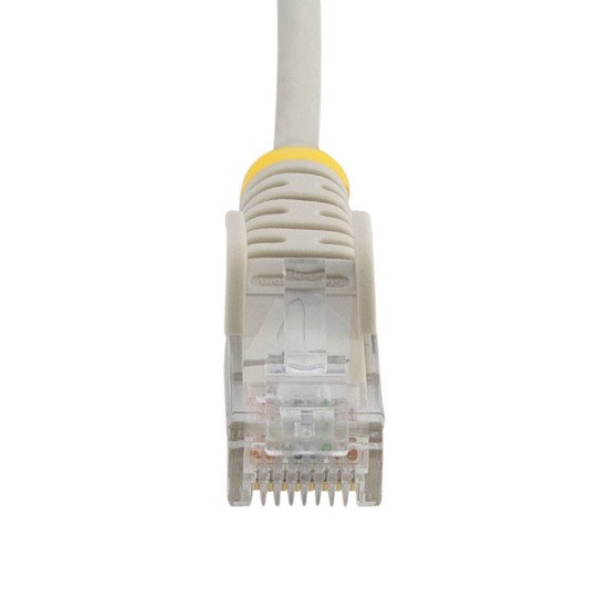 StarTech.com Câble Ethernet CAT6 Gris Fin de 10m, Sans Accroc, 100W PoE, UTP, LSZH, Fil de Cuivre Pur 28AWG, Cordon Patch Réseau RJ45 avec Serre-Câble, Contrôlé Fluke StarTech.com Câble Ethernet CAT6 Gris Fin de 10m, Sans Accroc, 100W PoE, UTP, LSZH, Fil de Cuivre Pur 28AWG, Cordon Patch Réseau RJ45 avec Serre-Câble, Contrôlé Fluke
