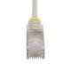 StarTech.com Câble Ethernet CAT6 Gris Fin de 10m, Sans Accroc, 100W PoE, UTP, LSZH, Fil de Cuivre Pur 28AWG, Cordon Patch Réseau RJ45 avec Serre-Câble, Contrôlé Fluke StarTech.com Câble Ethernet CAT6 Gris Fin de 10m, Sans Accroc, 100W PoE, UTP, LSZH, Fil de Cuivre Pur 28AWG, Cordon Patch Réseau RJ45 avec Serre-Câble, Contrôlé Fluke