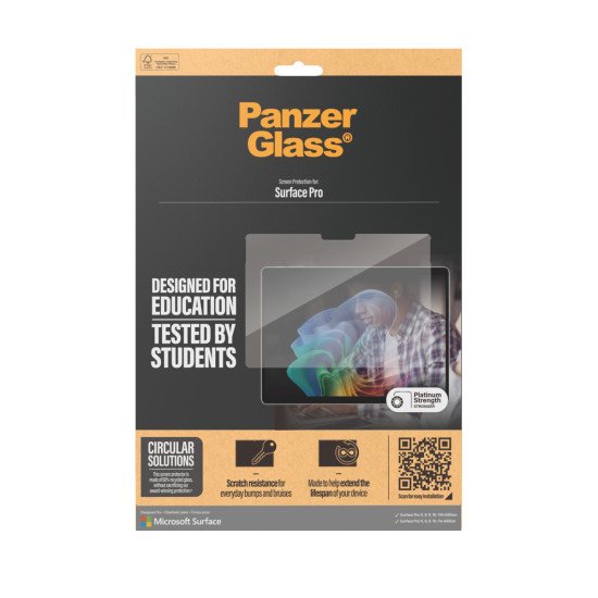 PanzerGlass ® Screen Protector Microsoft Surface Pro X | Pro 8 | Pro 9 | Pro 10 | Pro 11 | Pro 12 | Ultra-Wide Fit Protection d'écran transparent 1 pièce(s)