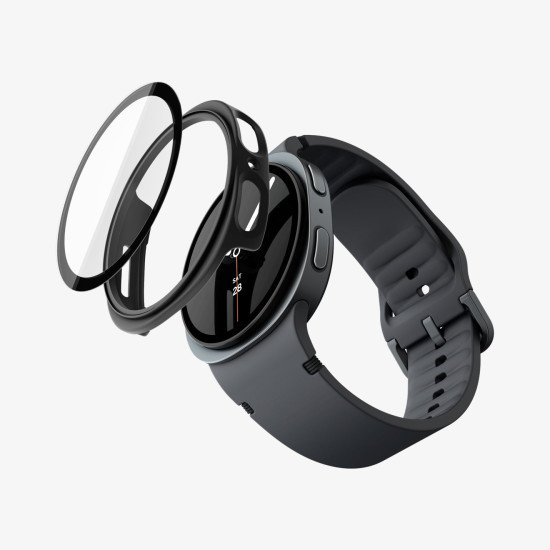 Spigen Thin Fit 360 Étui Noir Polycarbonate (PC)