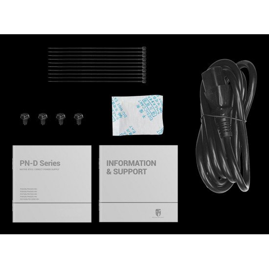 DeepCool PN1000D unité d'alimentation d'énergie 1000 W 20+4 pin ATX ATX Noir DeepCool PN1000D unité d'alimentation d'énergie 1000 W 20+4 pin ATX ATX Noir