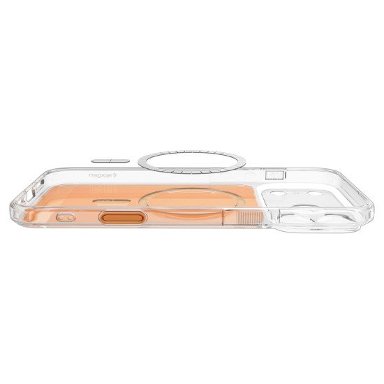 Spigen Ultra Hybrid T (MagFit) coque de protection pour téléphones portables 16 cm (6.3") Housse Transparent, Orange