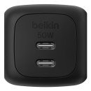 Belkin WCH019kqBK Universel Noir Secteur Charge rapide Intérieure