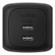 Belkin WCH019kqBK Universel Noir Secteur Charge rapide Intérieure