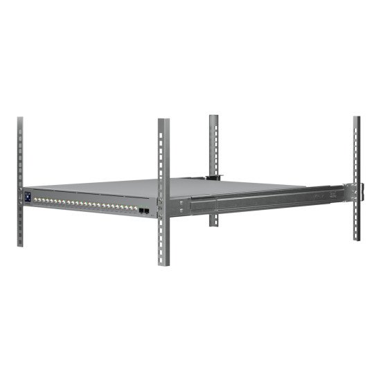 Ubiquiti UniFi ECS-24-POE commutateur réseau Géré L2/L3 10G Ethernet (100/1000/10000) Connexion Ethernet POE 1U Gris Ubiquiti UniFi ECS-24-POE commutateur réseau Géré L2/L3 10G Ethernet (100/1000/10000) Connexion Ethernet POE 1U Gris
