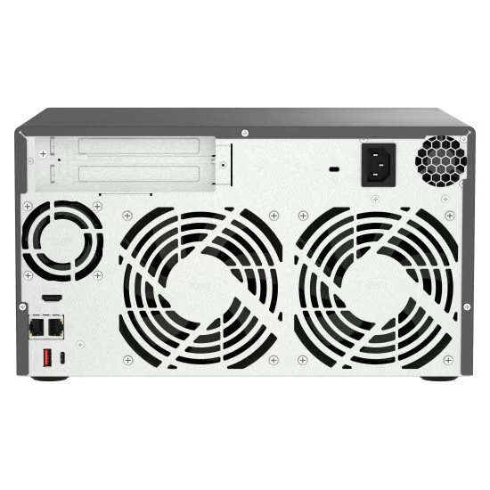 QNAP TVS-H874T-I9-64G serveur de stockage NAS Tower Intel® Core™ i9 64 Go DDR4 HDD QNAP QTS Noir QNAP TVS-H874T-I9-64G serveur de stockage NAS Tower Intel® Core™ i9 64 Go DDR4 HDD QNAP QTS Noir