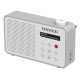 Kenwood CR-M25DAB-W Radio portable Numérique Blanc