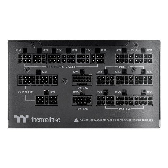 Thermaltake Toughpower TF3 unité d'alimentation d'énergie 1650 W 24-pin ATX ATX Noir