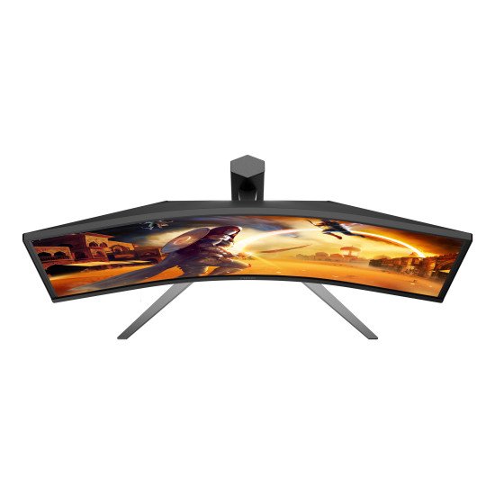 AOC G4 CU34G4ZCA écran PC 86,4 cm (34") 3440 x 1440 pixels Wide Quad HD Noir, Rouge