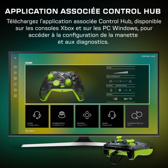 Turtle Beach Rematch Core – Camouflage noir fantôme/jaune Turtle Beach Rematch Core – Camouflage noir fantôme/jaune