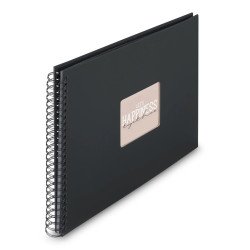 Hama 00009835 album photo et protège-page Noir 300 feuilles 10 x 15 Reliure spiralée