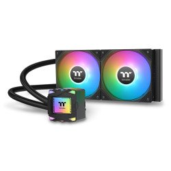 Thermaltake LA240 ARGB Carte-mère Kit de refroidissement du liquide 12 cm Noir 1 pièce(s)
