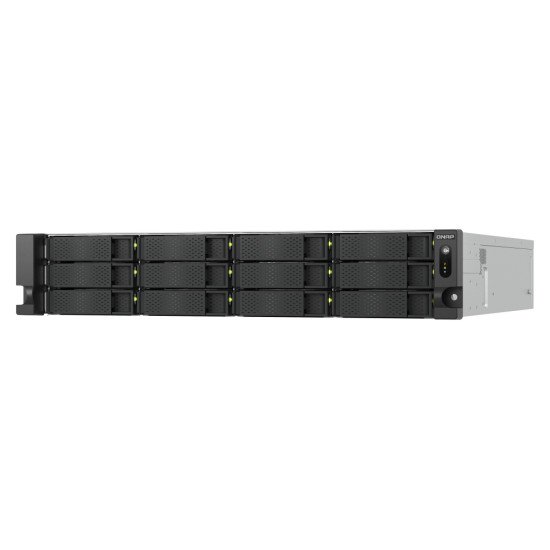 QNAP TS-H1277AXU-RP NAS Rack (2 U) Ethernet/LAN Noir E-2136