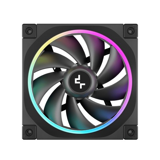 DeepCool FL12-3 in 1 Boitier PC Ventilateur 12 cm Noir 3 pièce(s) DeepCool FL12-3 in 1 Boitier PC Ventilateur 12 cm Noir 3 pièce(s)
