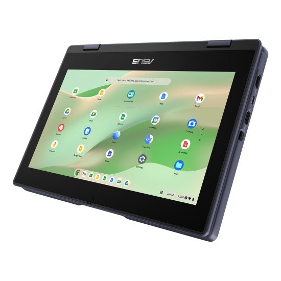 ASUS Chromebook CZ11 Flip CZ1104FM4A-NS0199 MediaTek Kompanio Kompanio 540 29,5 cm (11.6") Écran tactile HD 4 Go LPDDR4x-SDRAM 64 Go eMMC Wi-Fi 7 (802.11be) ChromeOS Gris AZERTY Belge
