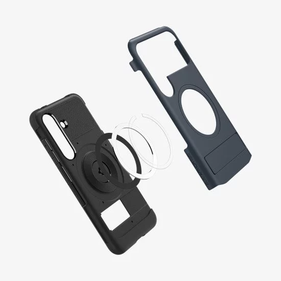 Spigen Slim Armor (MagFit) coque de protection pour téléphones portables 15,8 cm (6.2") Housse Bleu foncé Spigen Slim Armor (MagFit) coque de protection pour téléphones portables 15,8 cm (6.2") Housse Bleu foncé
