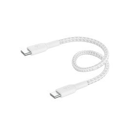 Belkin BoostCharge câble USB USB 2.0 0,15 m USB C Blanc Belkin BoostCharge câble USB USB 2.0 0,15 m USB C Blanc