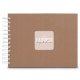 Hama 00009848 album photo et protège-page Marron 50 feuilles 10 x 15 Reliure spiralée