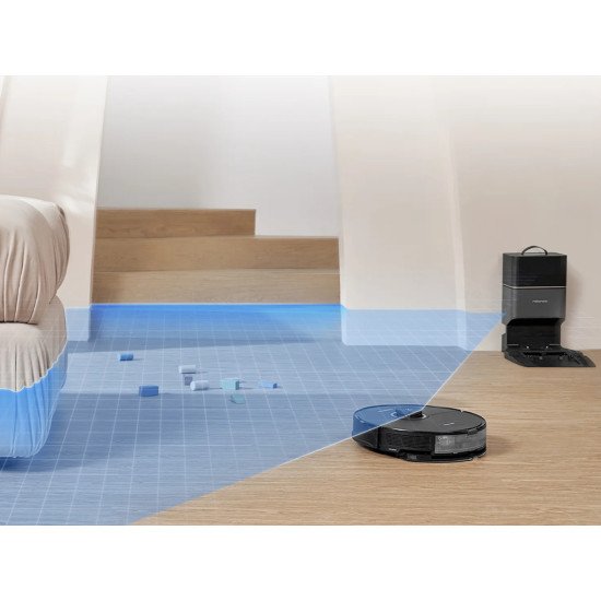 Roborock S8+ robot aspirateur 2,85 L Combiné Noir