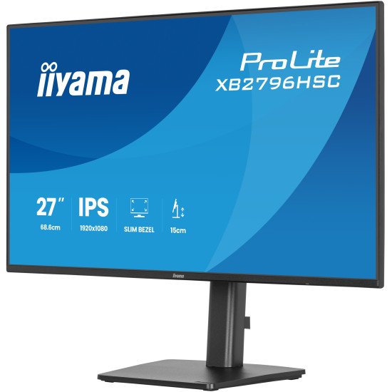 iiyama ProLite XB2796HSC-B1 écran PC 68,6 cm (27") 1920 x 1080 pixels Full HD LED Noir