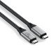 Satechi USB4 V2 Pro Cable câble USB USB4 Gen 4x2 1,2 m USB C Argent, Noir