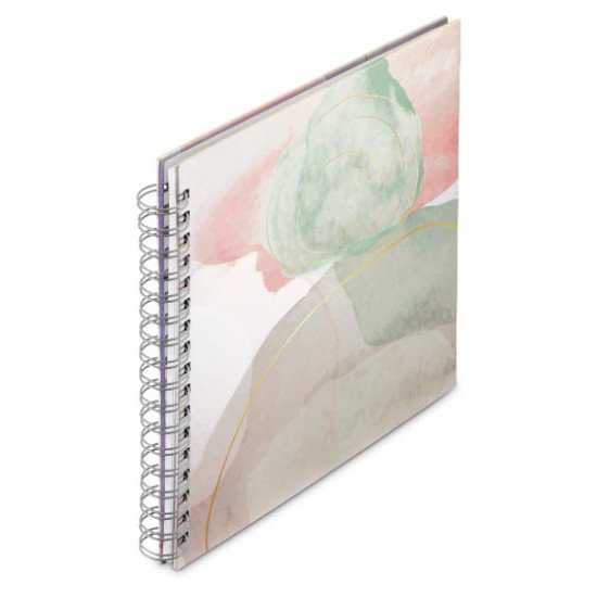 Hama Watercolor album photo et protège-page Vert 100 feuilles 10 x 15 Reliure spiralée