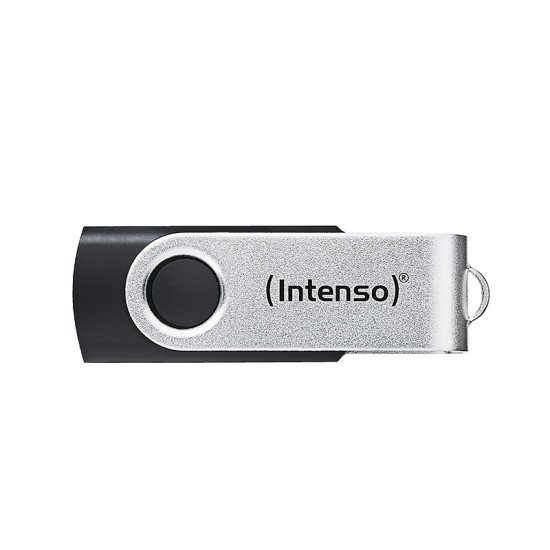 Intenso Clé USB Office Line, 32 Go, USB-A, 3.2 Gen 1x1, noir-argent Intenso Clé USB Office Line, 32 Go, USB-A, 3.2 Gen 1x1, noir-argent